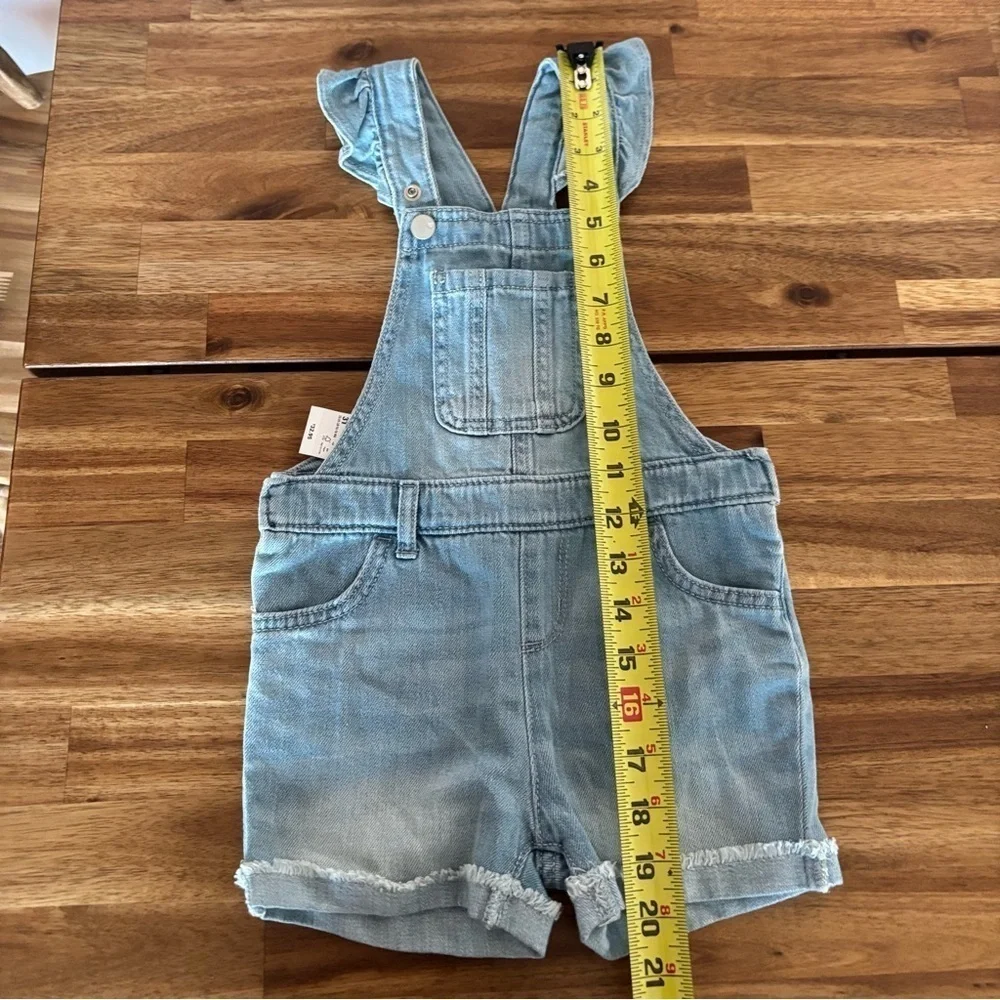 The Children's Place Denim Shortall 3T GIRL‎ Overalls Style Jean Shortalls. NWT